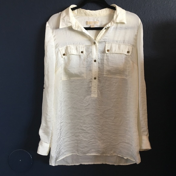 •Michael Kors Pearl Blouse• - Picture 1 of 3